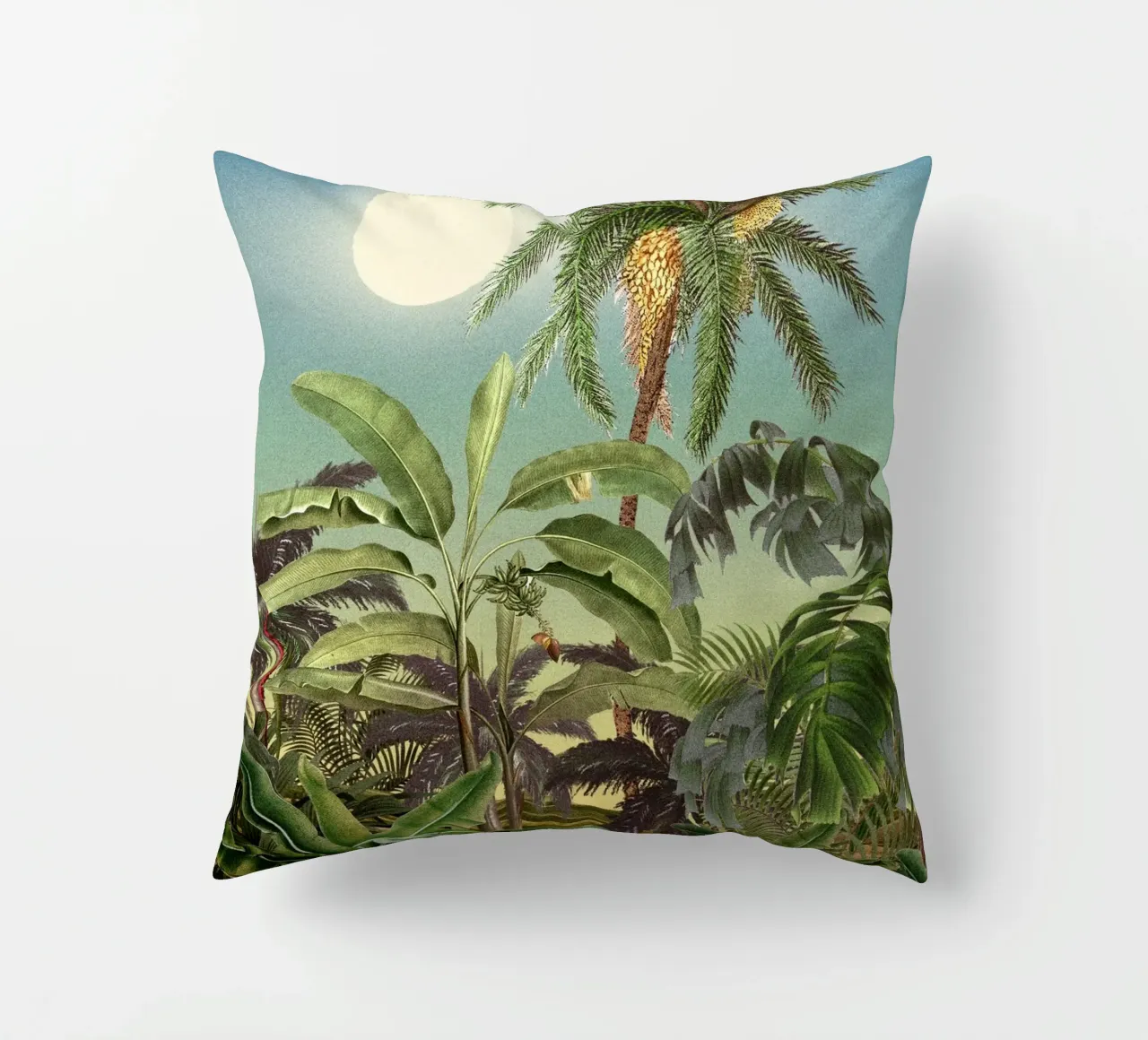 TROPICAL JUNGLE I decorative cushion by burcukorkmazyurek