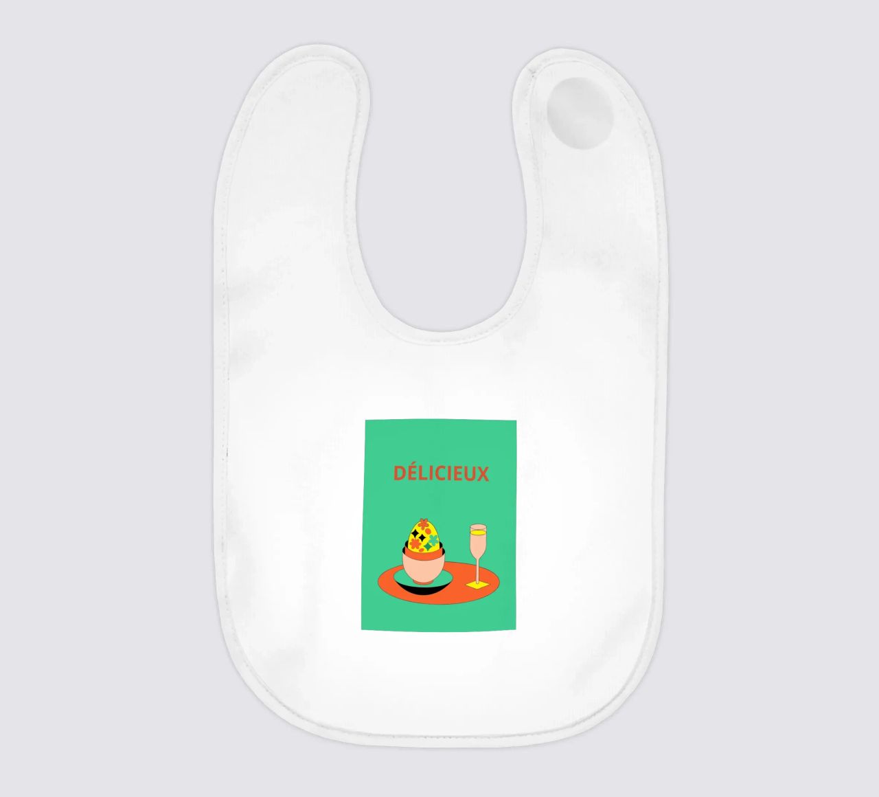 Des aliments délicieux bavoir de OUR SHOP