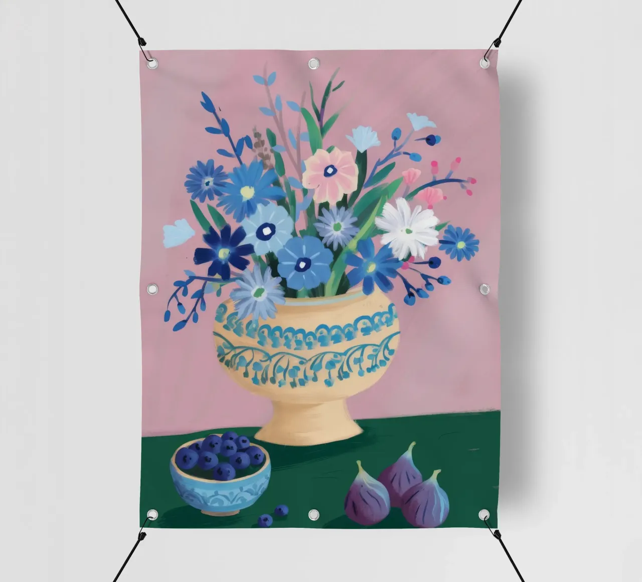 Fico blubowl Flora telo in pvc da Lumie Layers