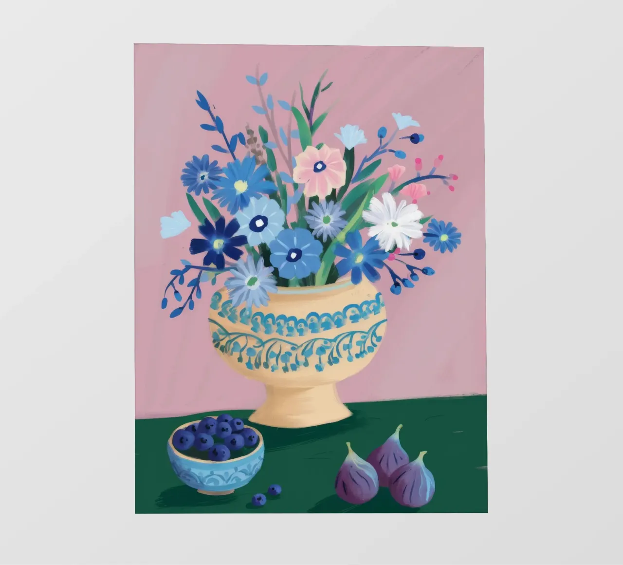 Fico blubowl Flora telo in pvc da Lumie Layers