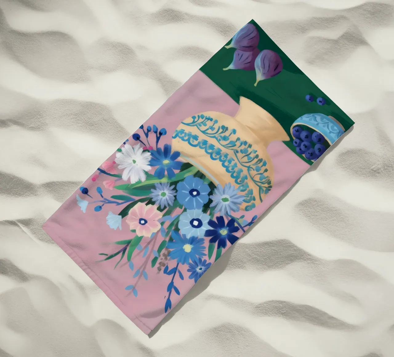 Fico blubowl Flora telo mare da Lumie Layers