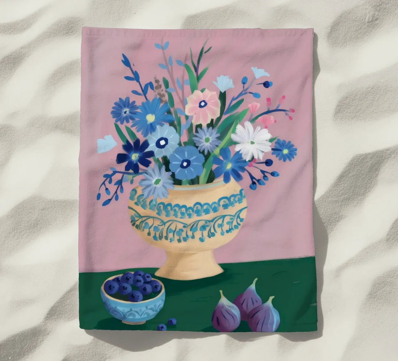 Fico blubowl Flora telo mare da Lumie Layers