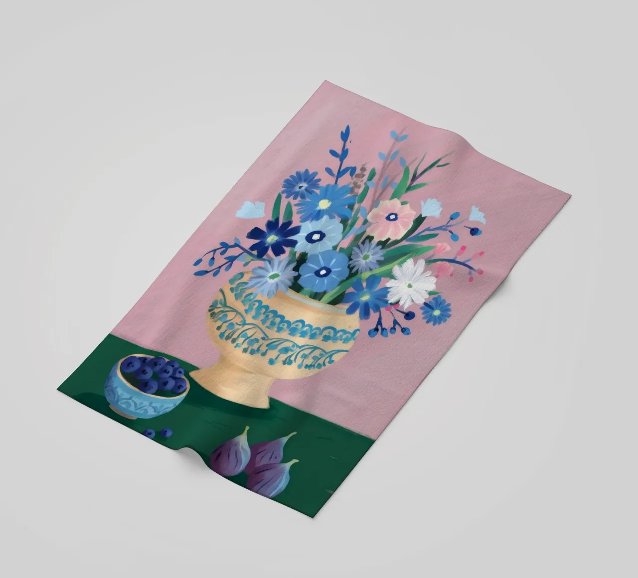 Fico blubowl Flora telo mare da Lumie Layers