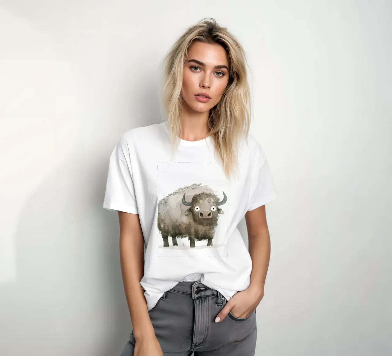 Illustrazione ad acquerello di un albatros t-shirt da DesignDoodle