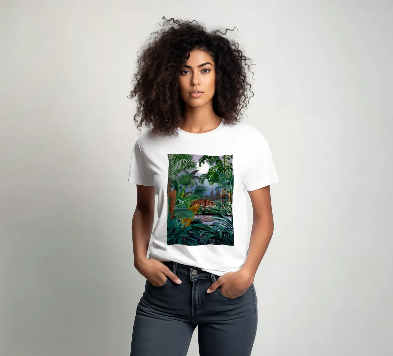 LEOPARD JUNGLE I t-shirt da burcukorkmazyurek