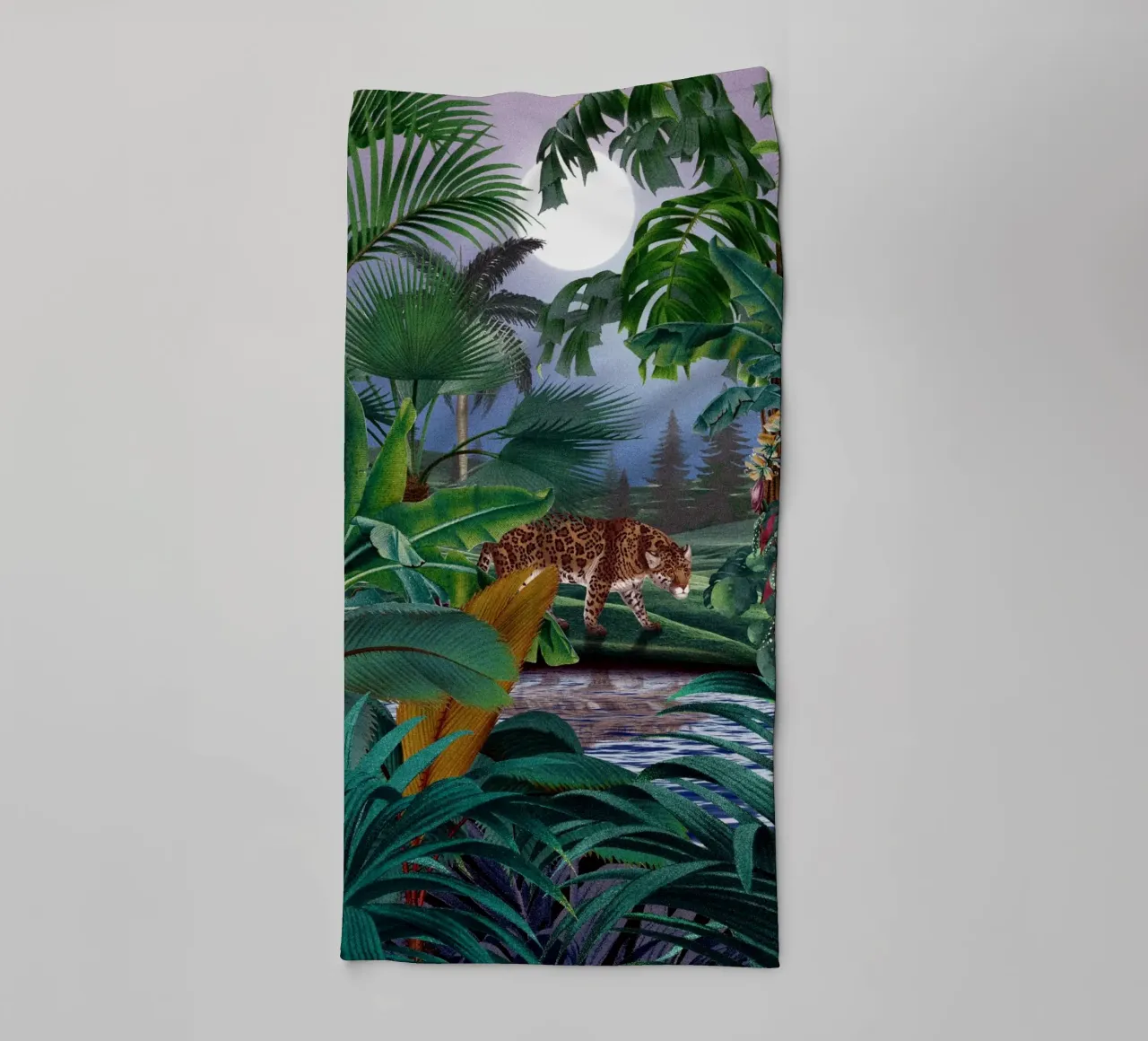 LEOPARD JUNGLE I asciugamano da bagno da burcukorkmazyurek