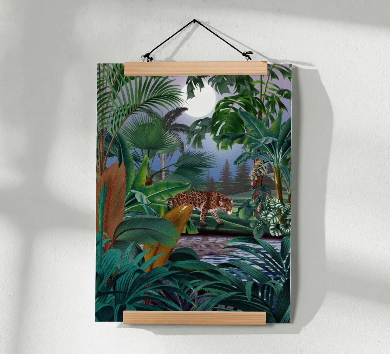 LEOPARD JUNGLE I carta hahnemühle da burcukorkmazyurek