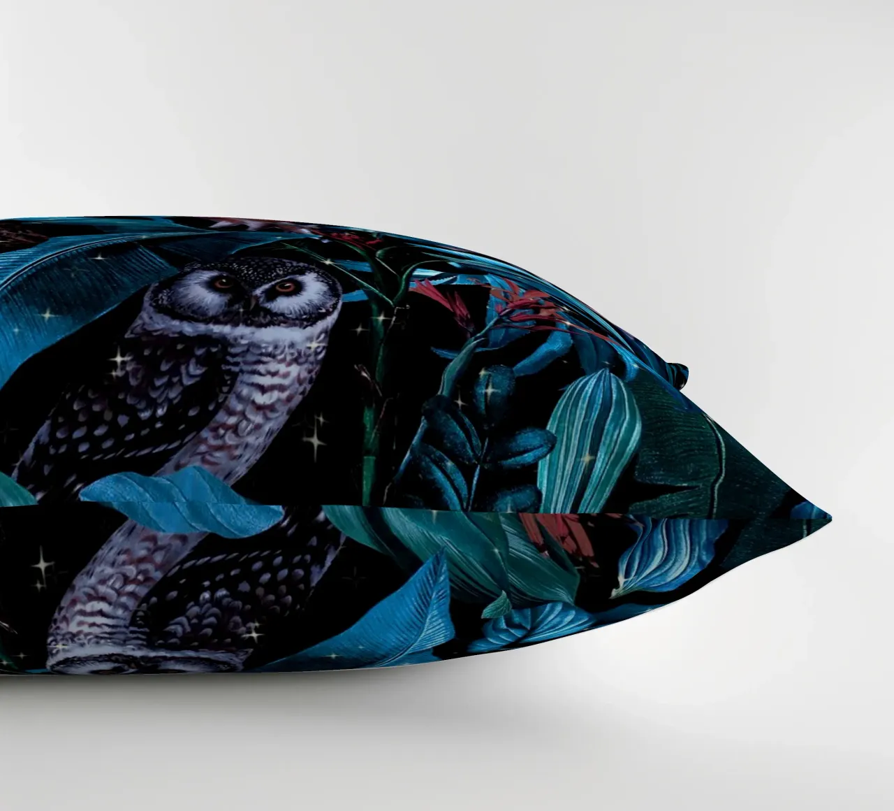 Owl and Leaf Garden cuscino da burcukorkmazyurek