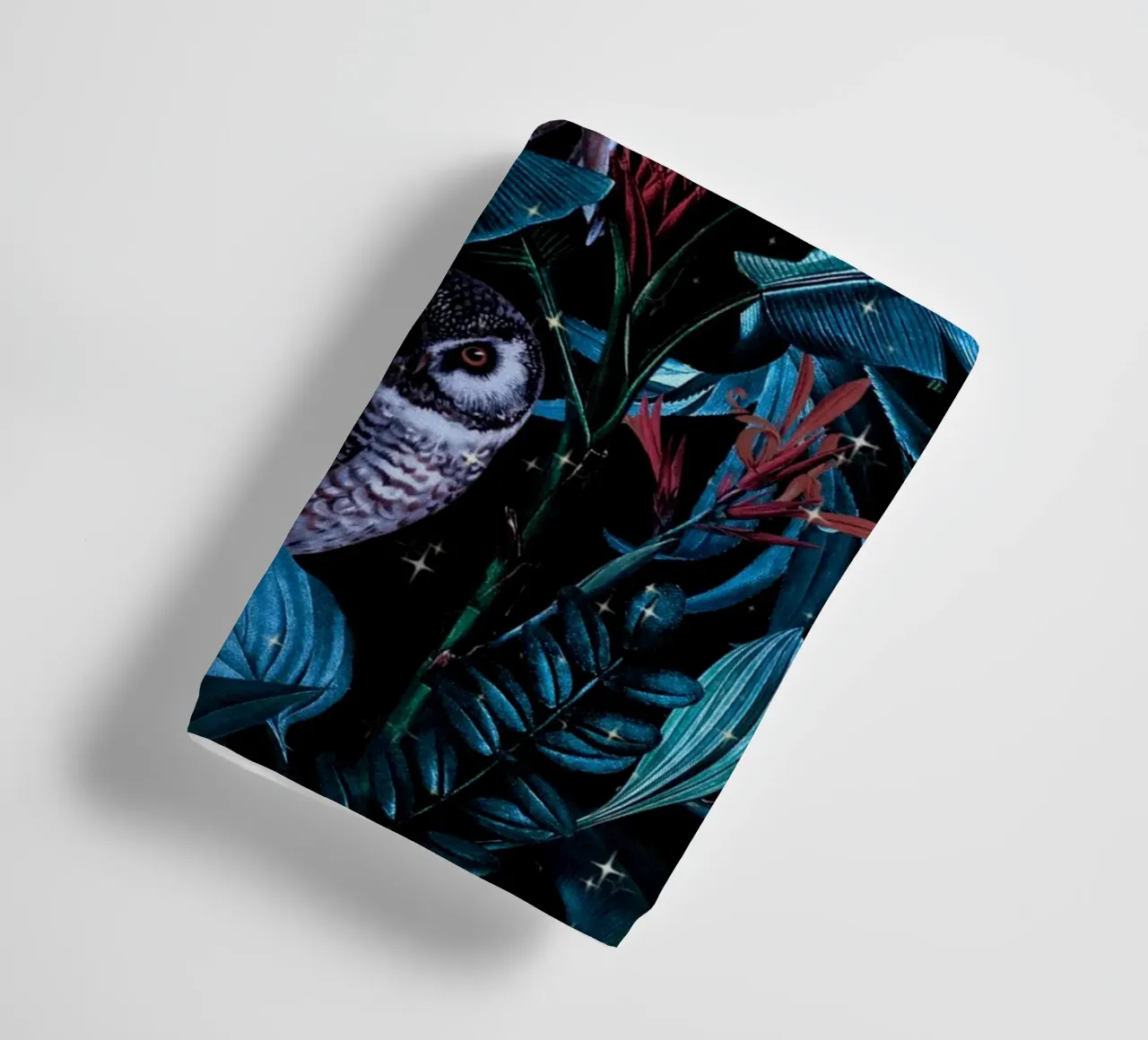Owl and Leaf Garden asciugamano da bagno da burcukorkmazyurek