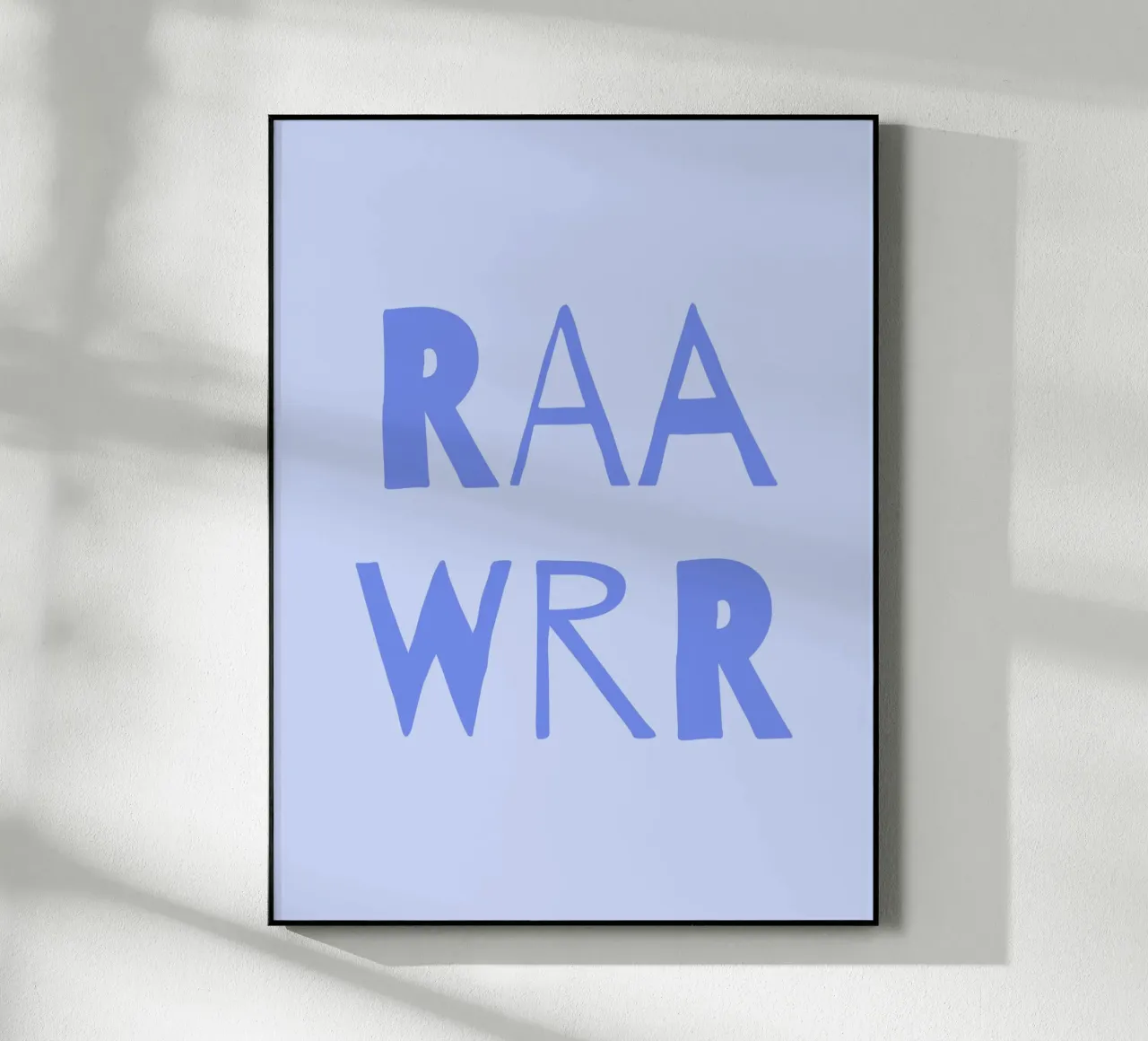 Raawrr acrylic glass by we line studio - art