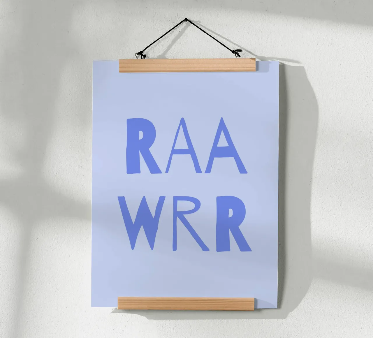 Raawrr poster da we line studio - art