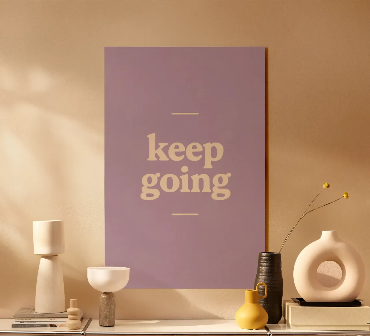 Keep Going (Purple) plexiglass da treechild