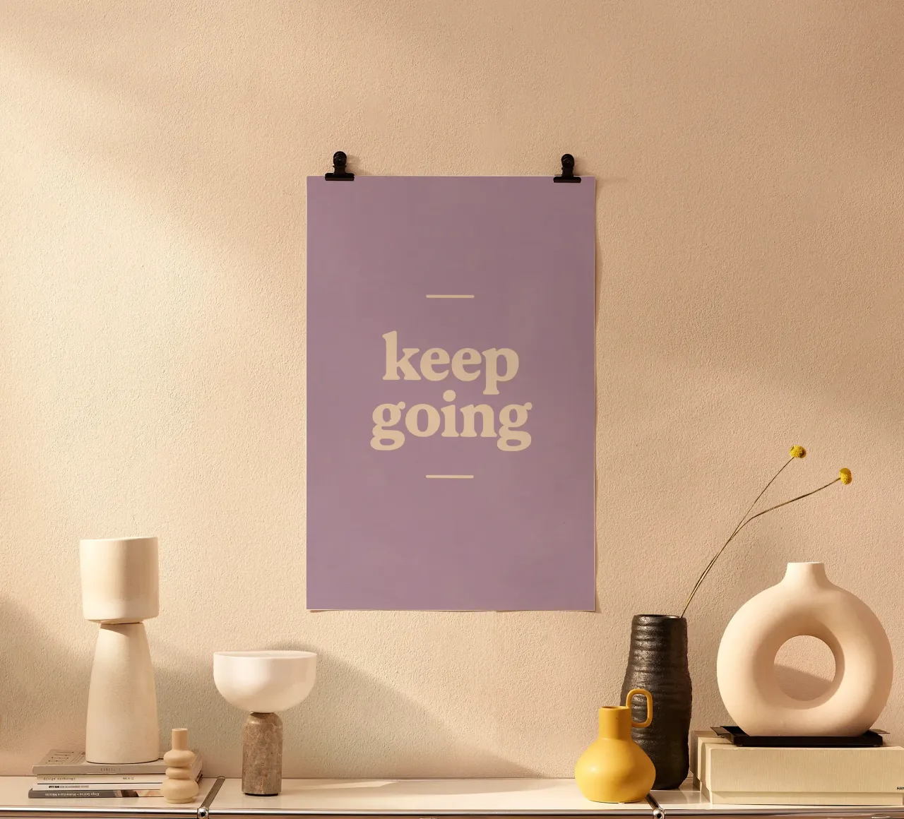 Keep Going (Purple) poster da treechild