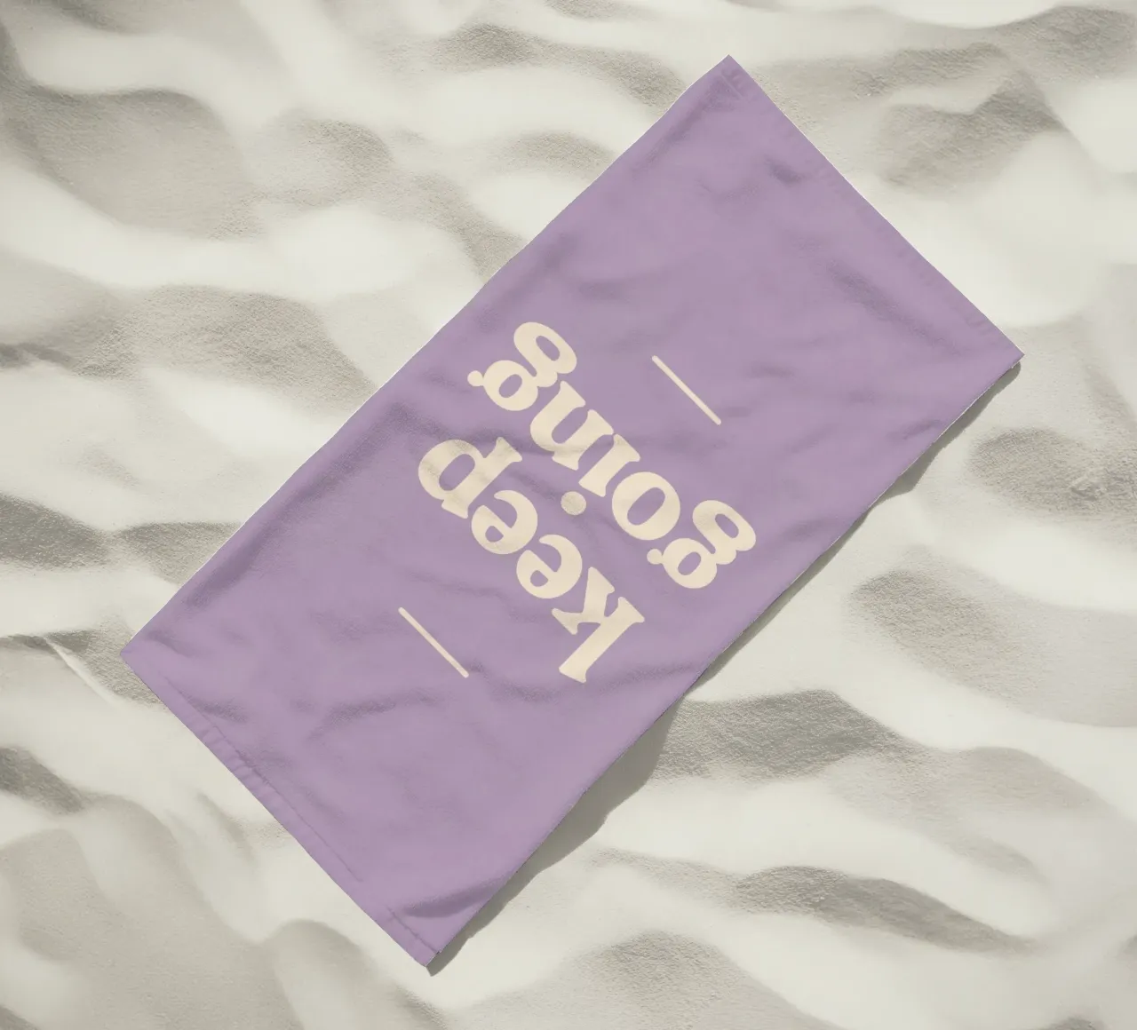 Keep Going (Purple) telo mare da treechild