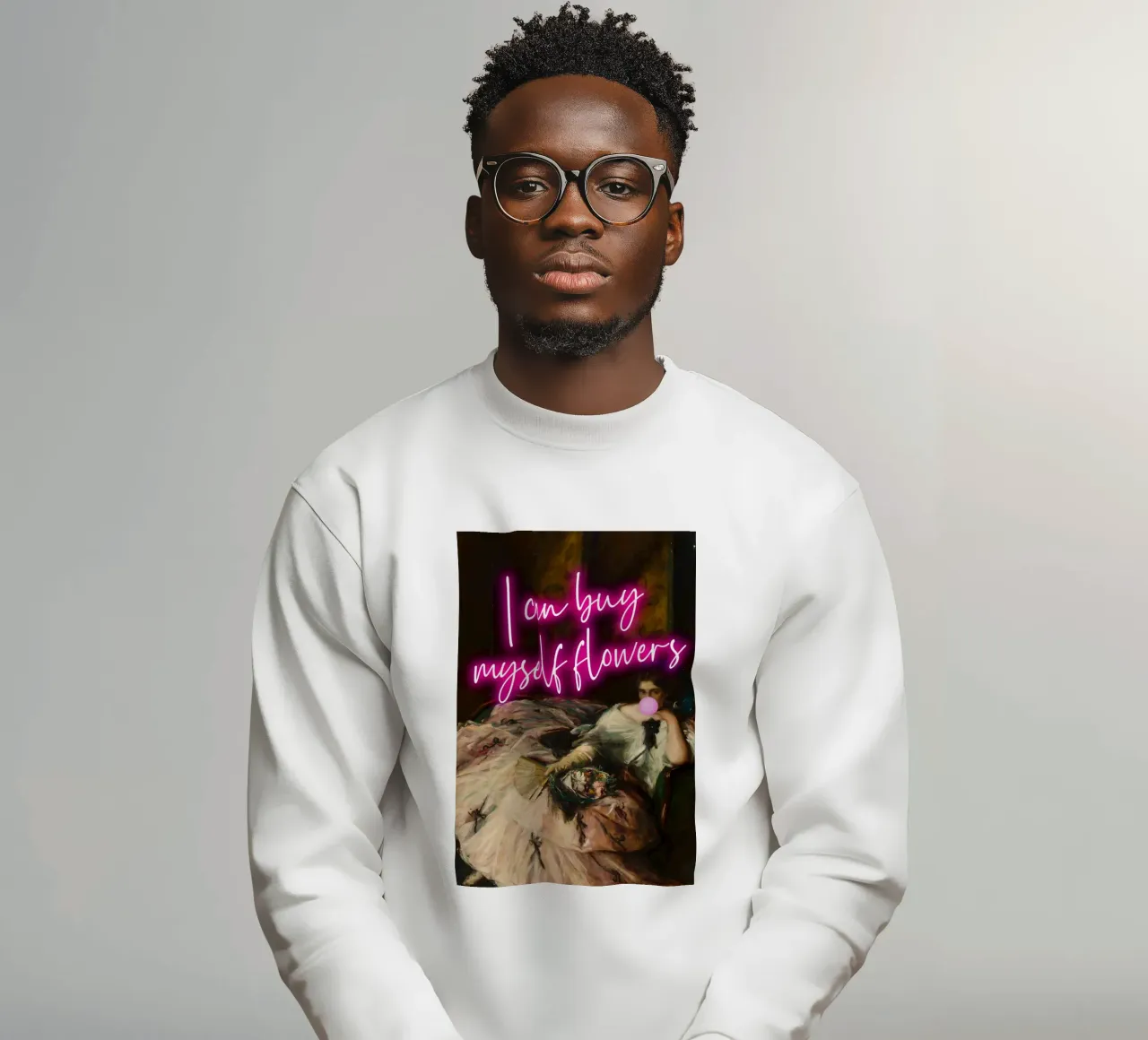Feminist Neon Art felpa da GraceDigitalArtCo