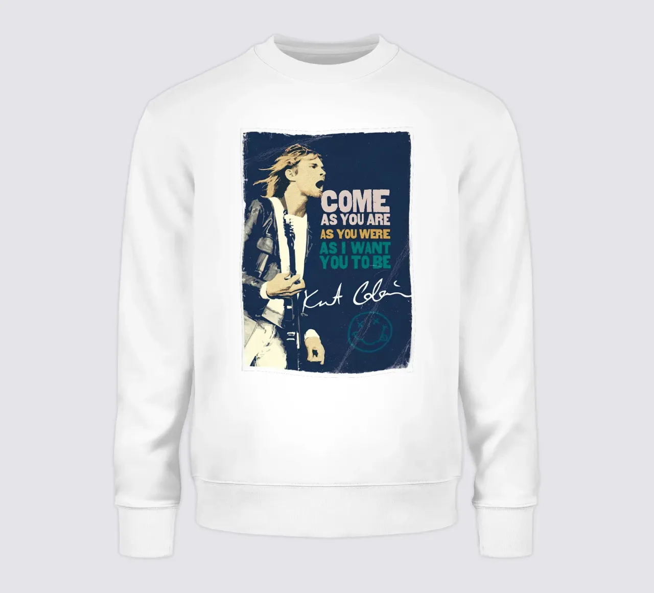 Kurt Cobain felpa da Mark shop
