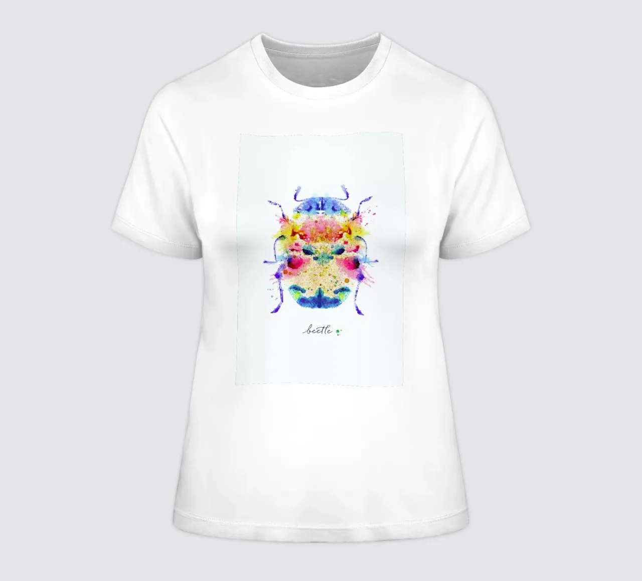 Ink Beetle Psychadelic II Frauen T-Shirt von Flora & Fauna