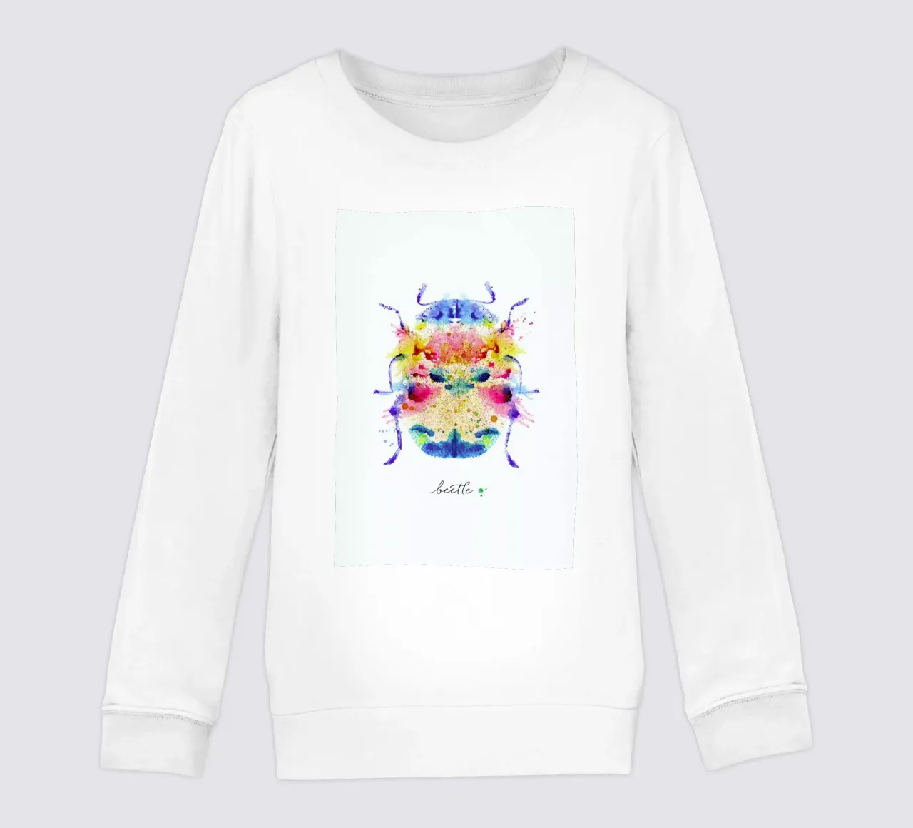 Ink Beetle Psychadelic II felpa bambino da Flora & Fauna