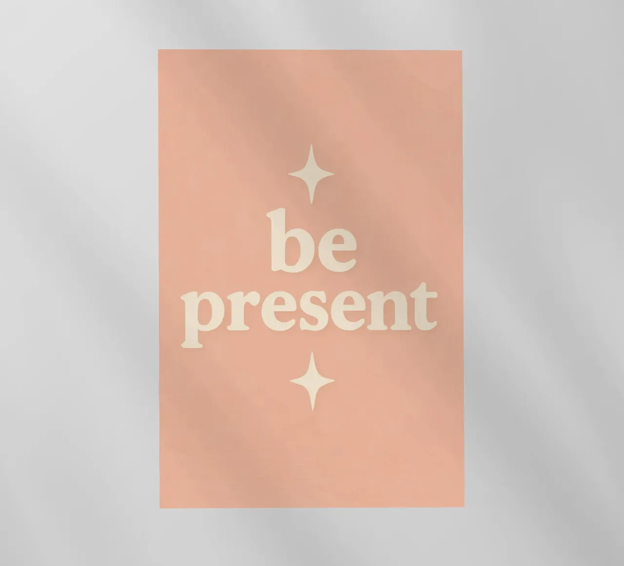 Be Present (Apricot) pellicola backlit da treechild
