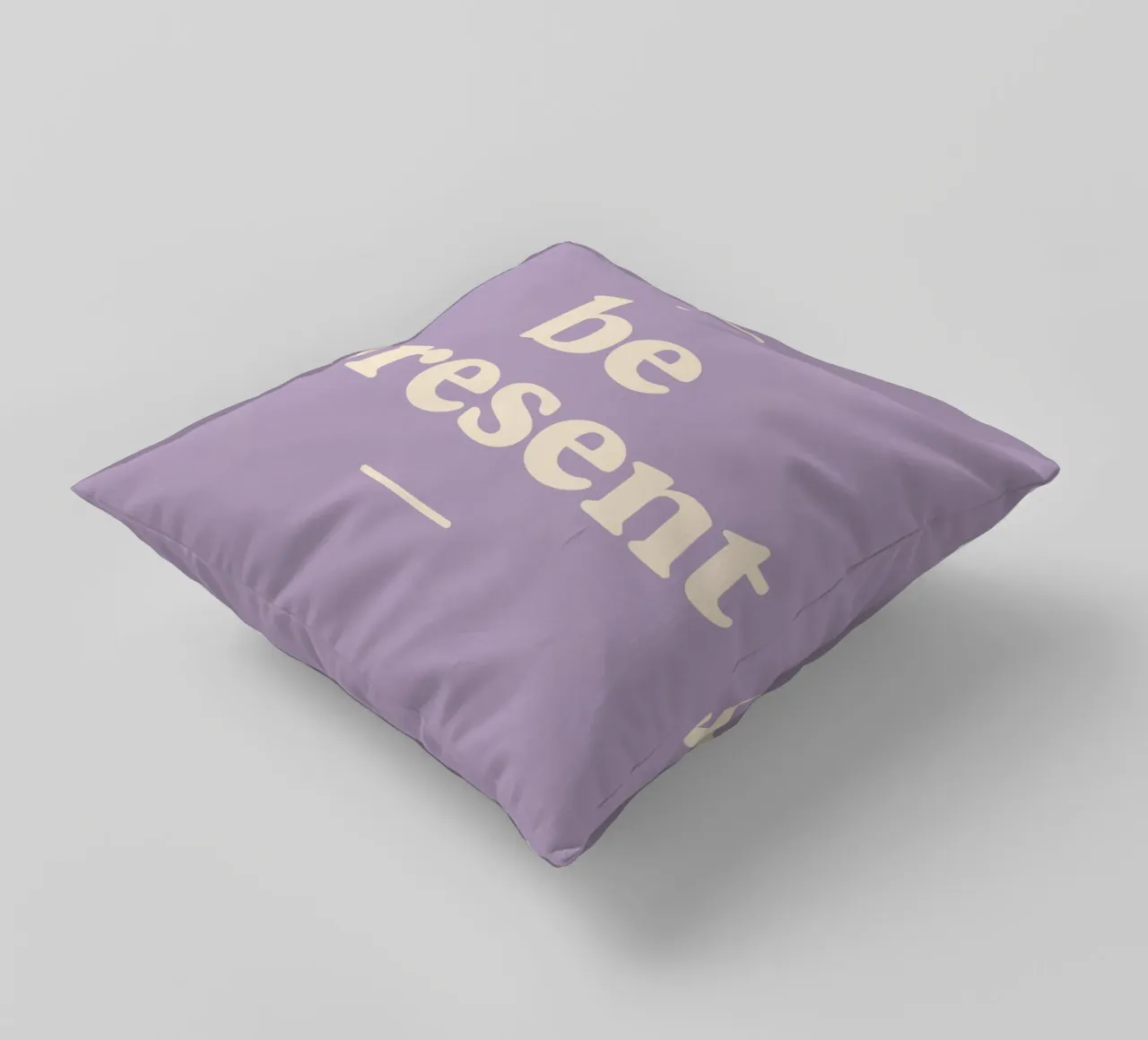 Choose Happy (Purple) cuscino da treechild