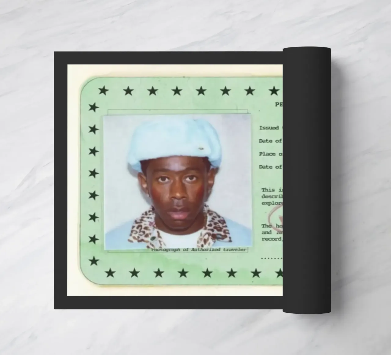 License Of Tyler The Creator - Call Me if You Get Lost Fußmatte von edanfargol