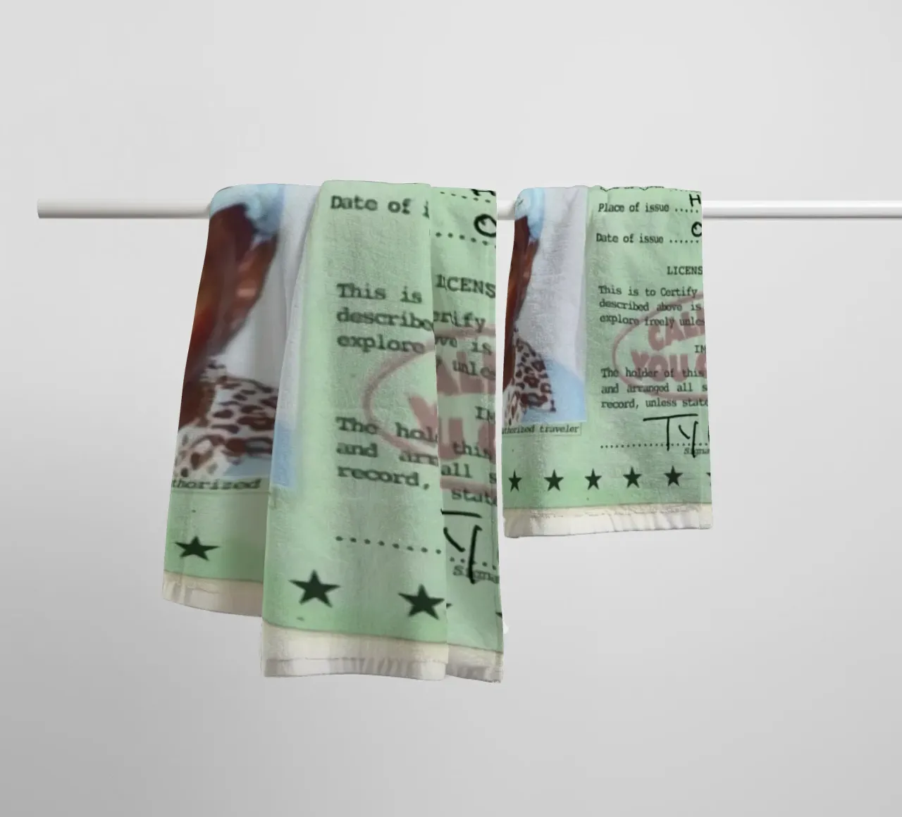 License Of Tyler The Creator - Call Me if You Get Lost asciugamano da bagno da edanfargol