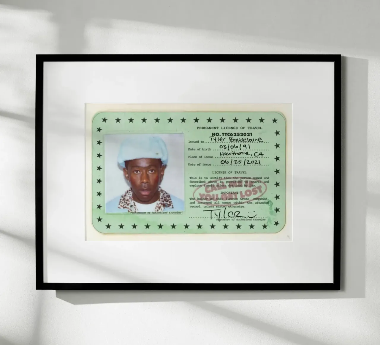 License Of Tyler The Creator - Call Me if You Get Lost hahnemühle de edanfargol