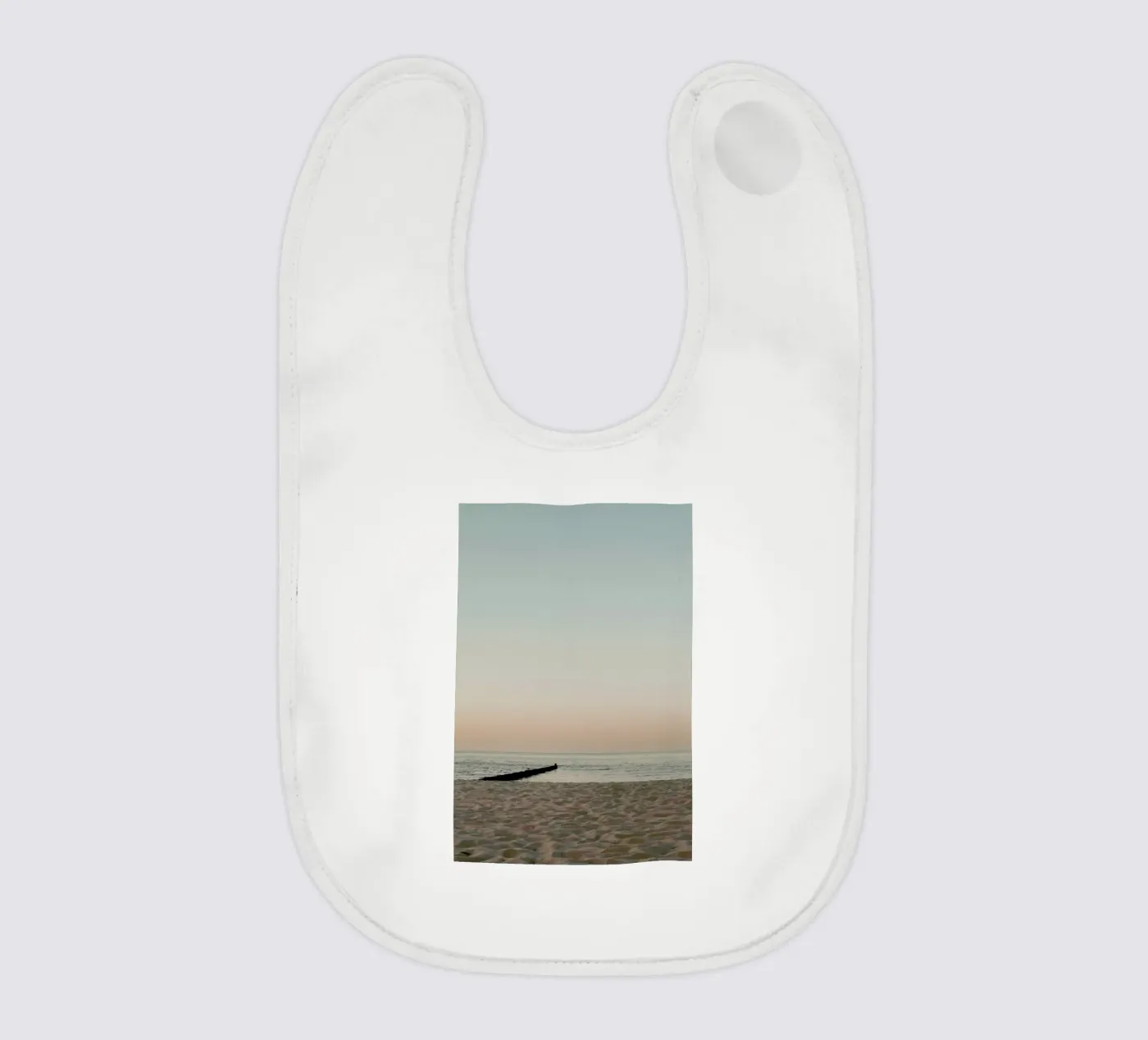 Sundown Beach Babylätzchen von Sebastian Hilgetag