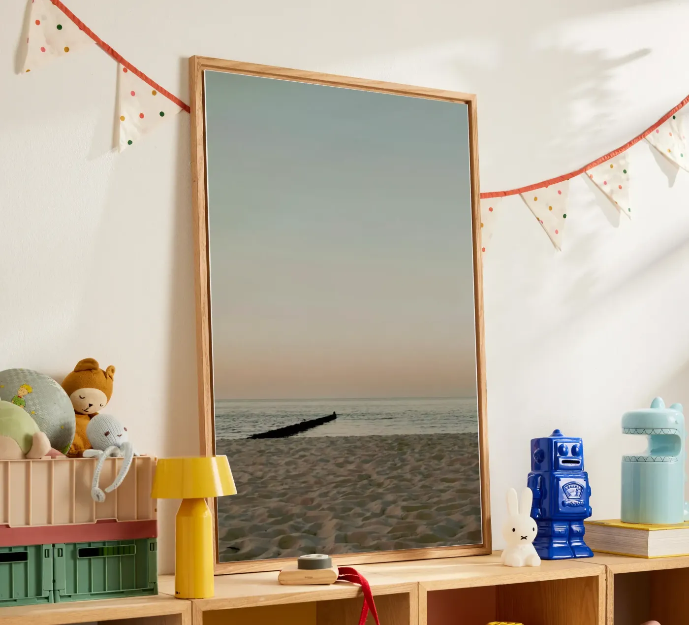 Sundown Beach Acryl-Glas von Sebastian Hilgetag