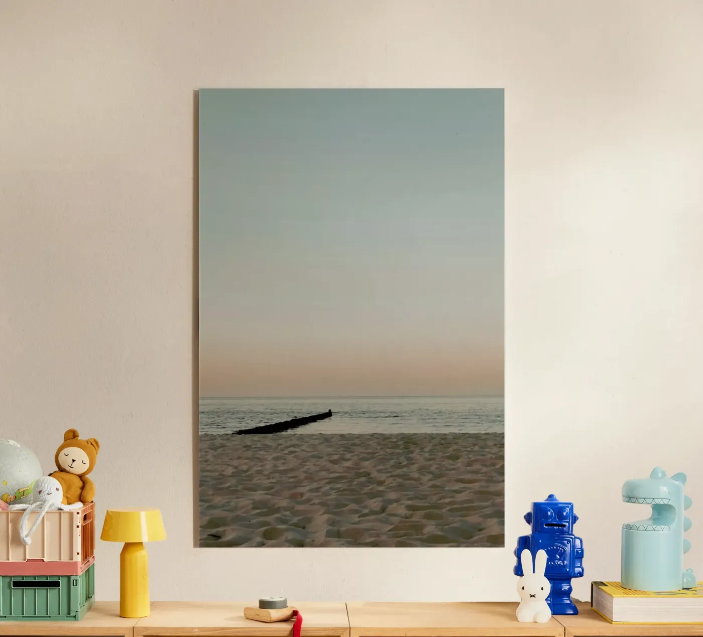 Sundown Beach Acryl-Glas von Sebastian Hilgetag