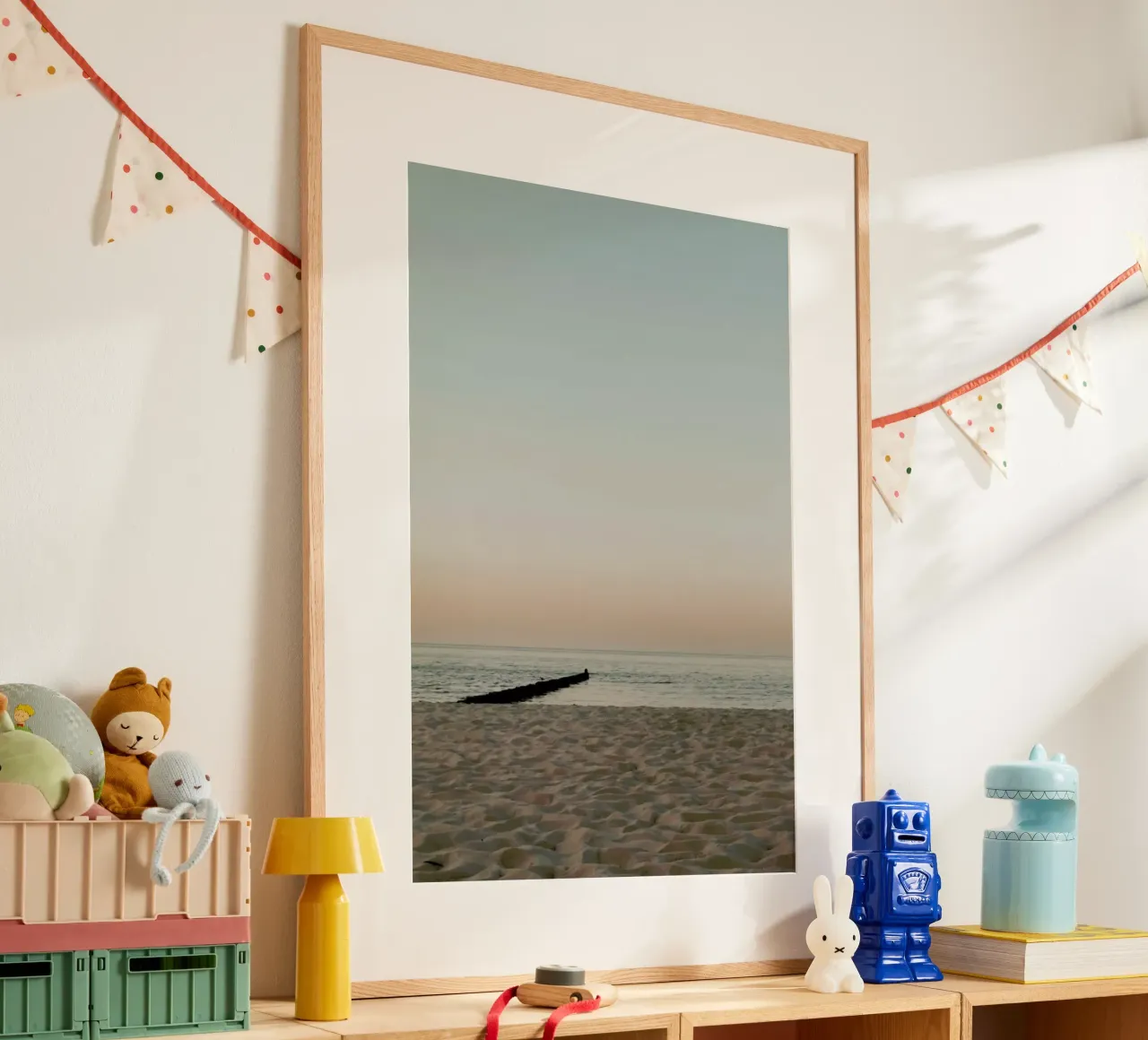Sundown Beach carta hahnemühle da Sebastian Hilgetag