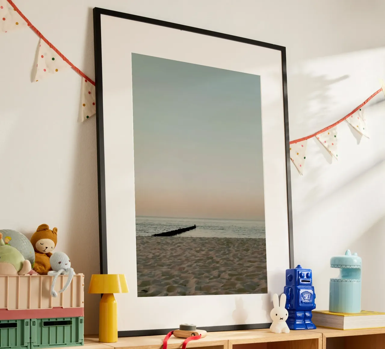 Sundown Beach carta hahnemühle da Sebastian Hilgetag