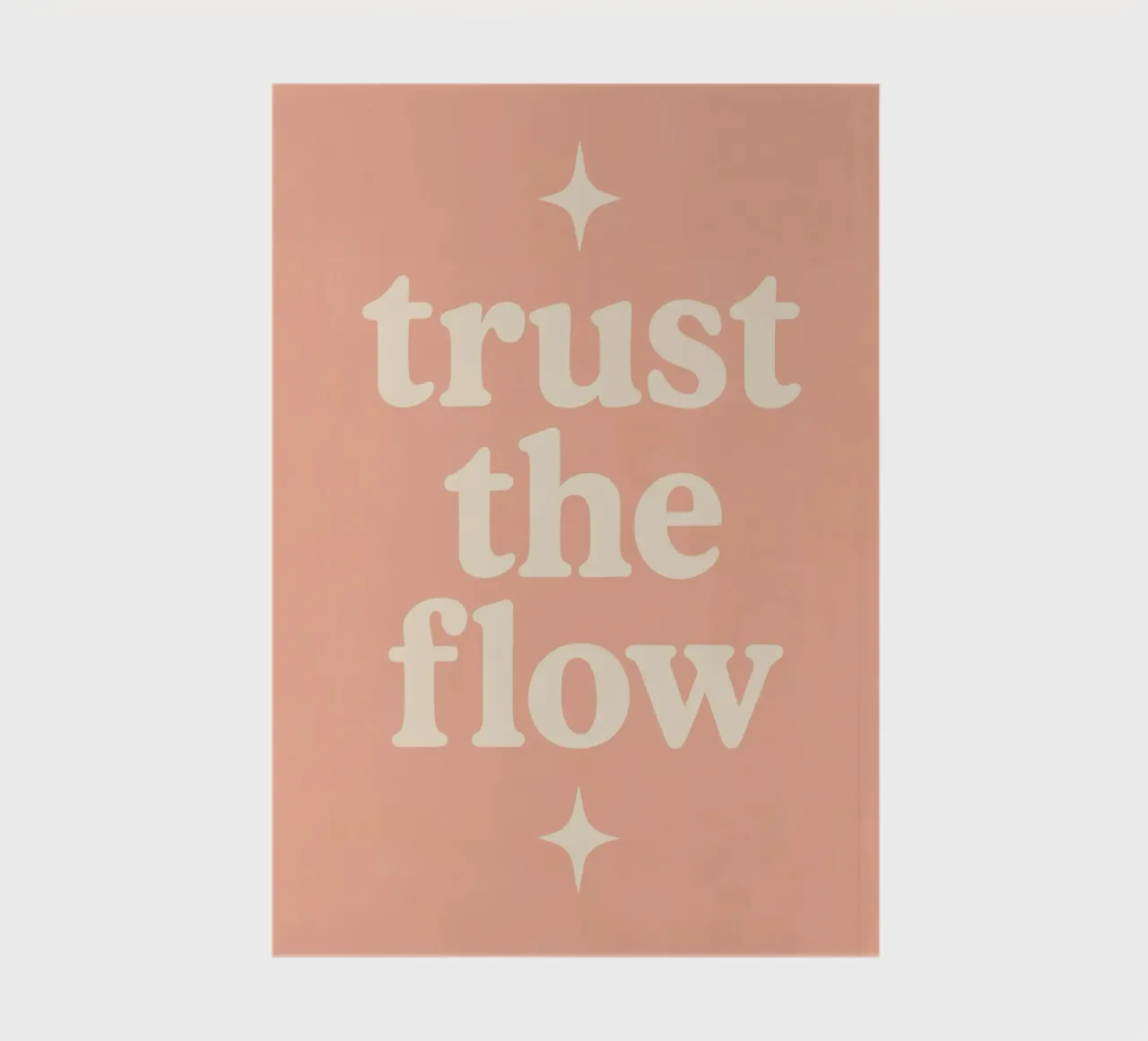 Trust The Flow (Apricot) notebook by treechild
