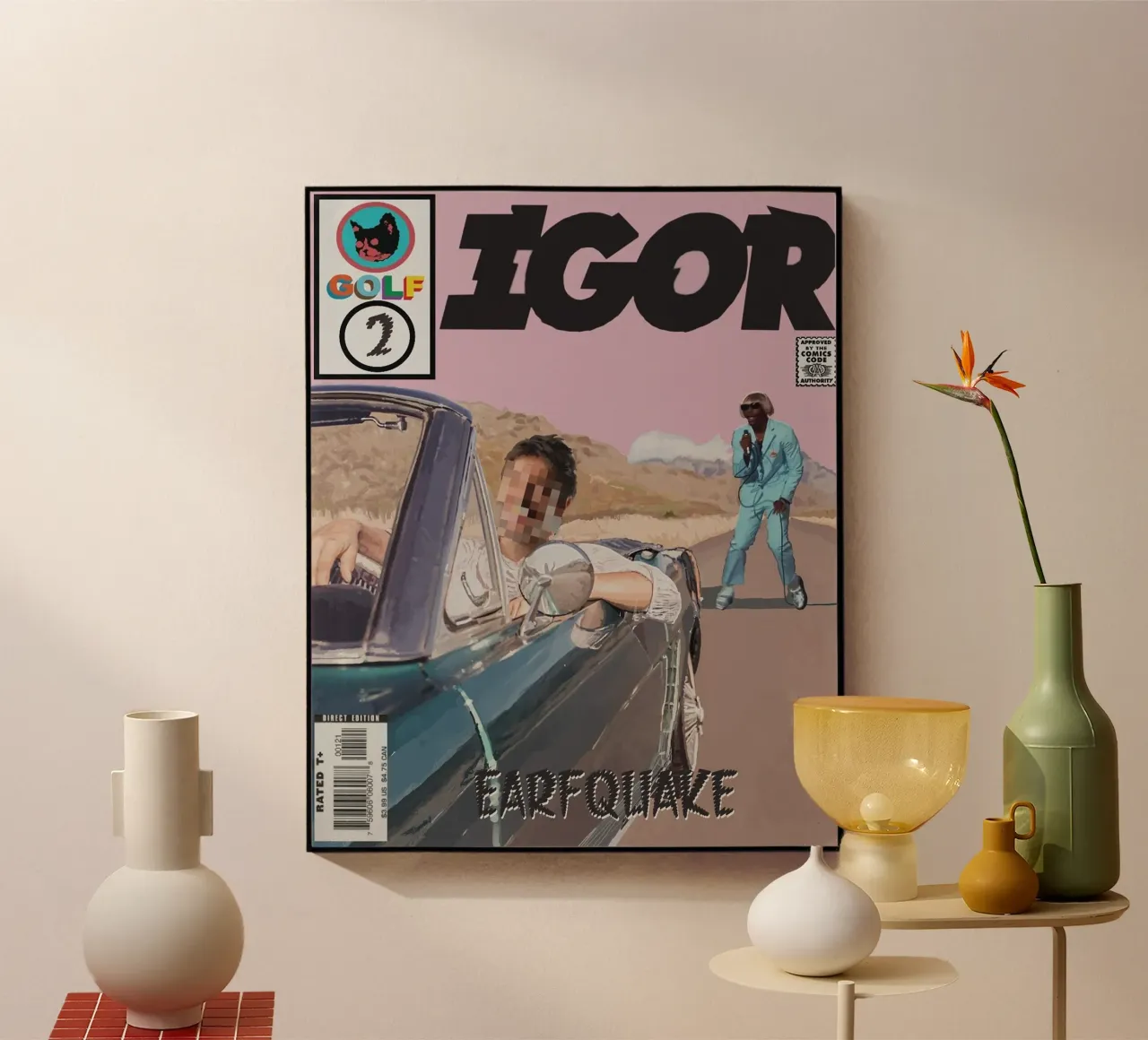 Comic Cover Igor Poster plexiglass da edanfargol