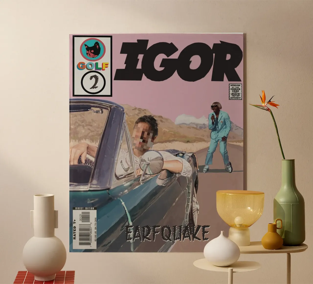 Comic Cover Igor Poster plexiglass da edanfargol
