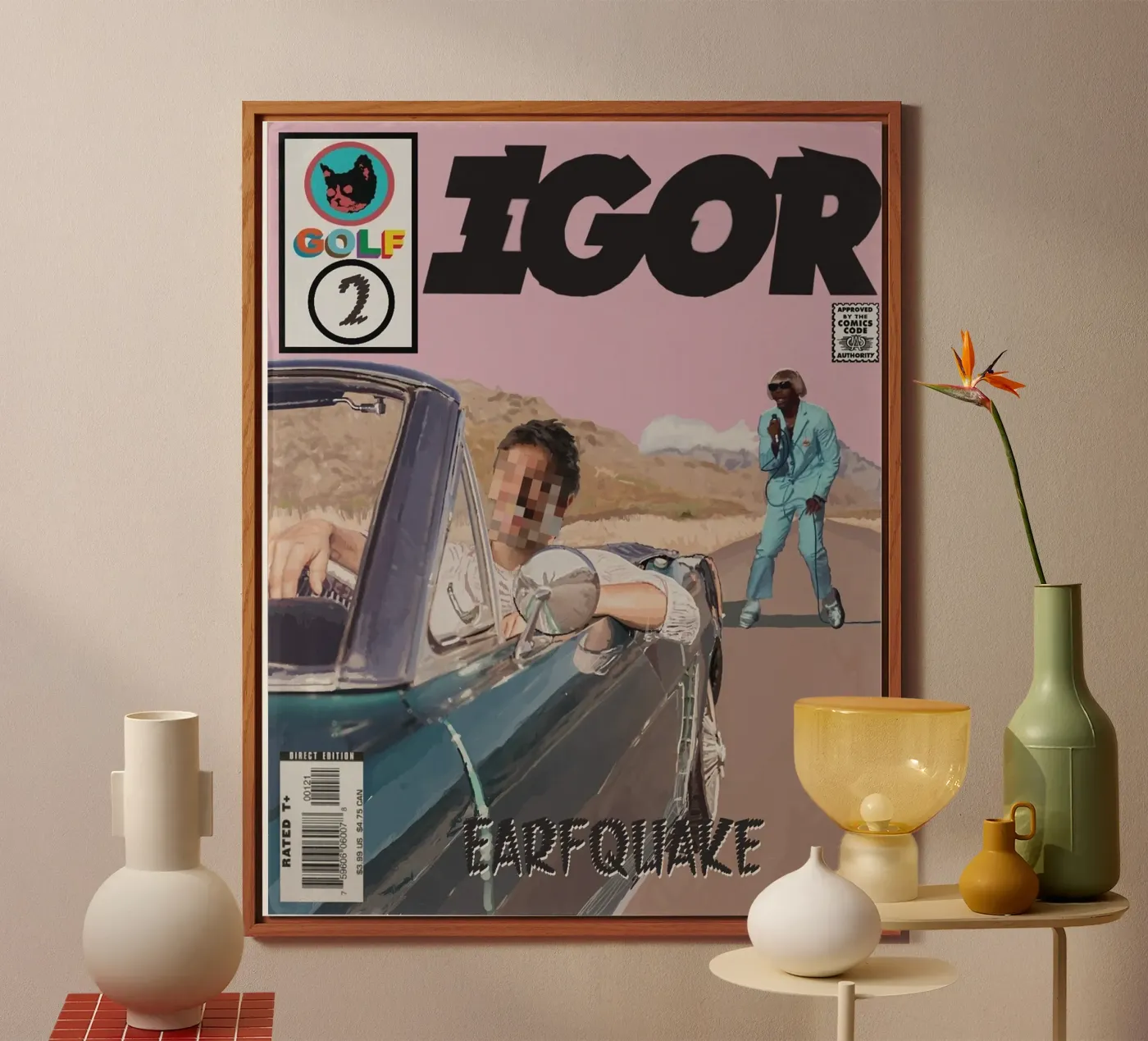Comic Cover Igor Poster pannello forex da edanfargol