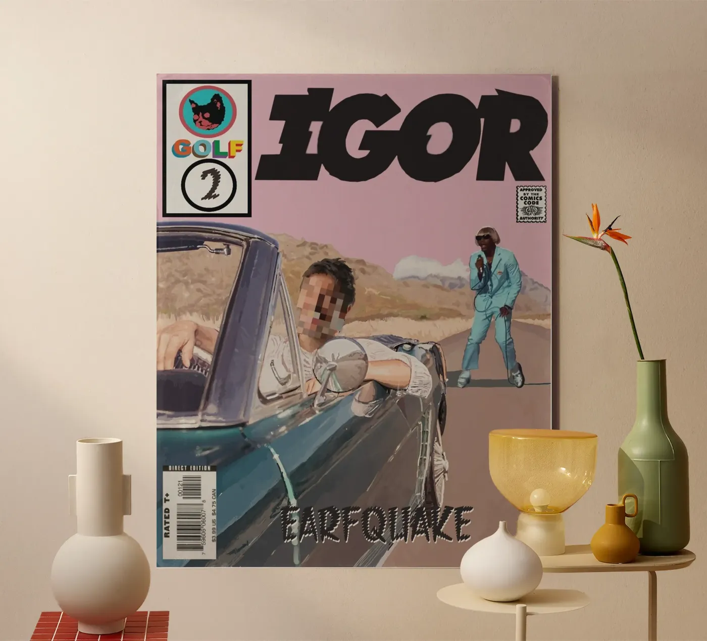 Comic Cover Igor Poster pannello forex da edanfargol