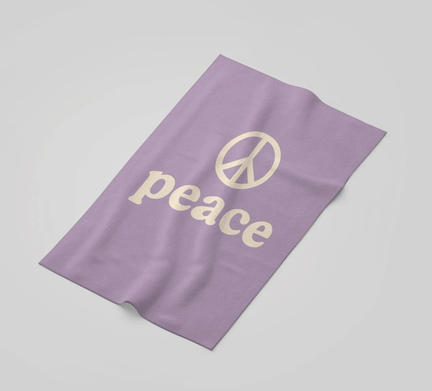 Peace (Purple) telo mare da treechild