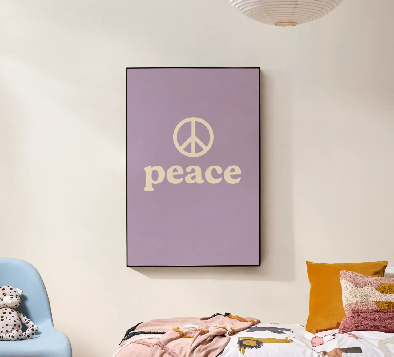 Peace (Purple) plexiglass da treechild