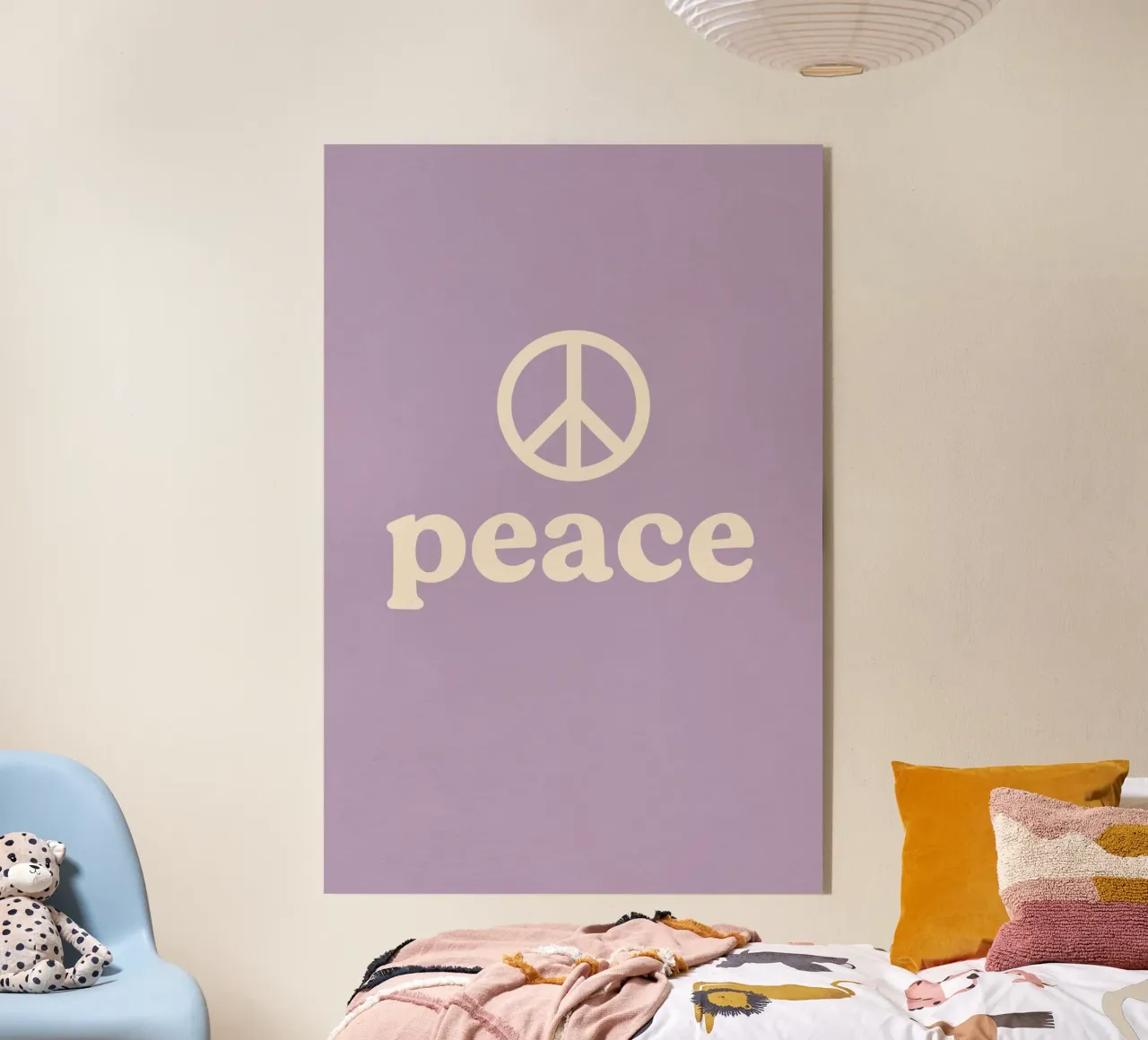 Peace (Purple) plexiglass da treechild