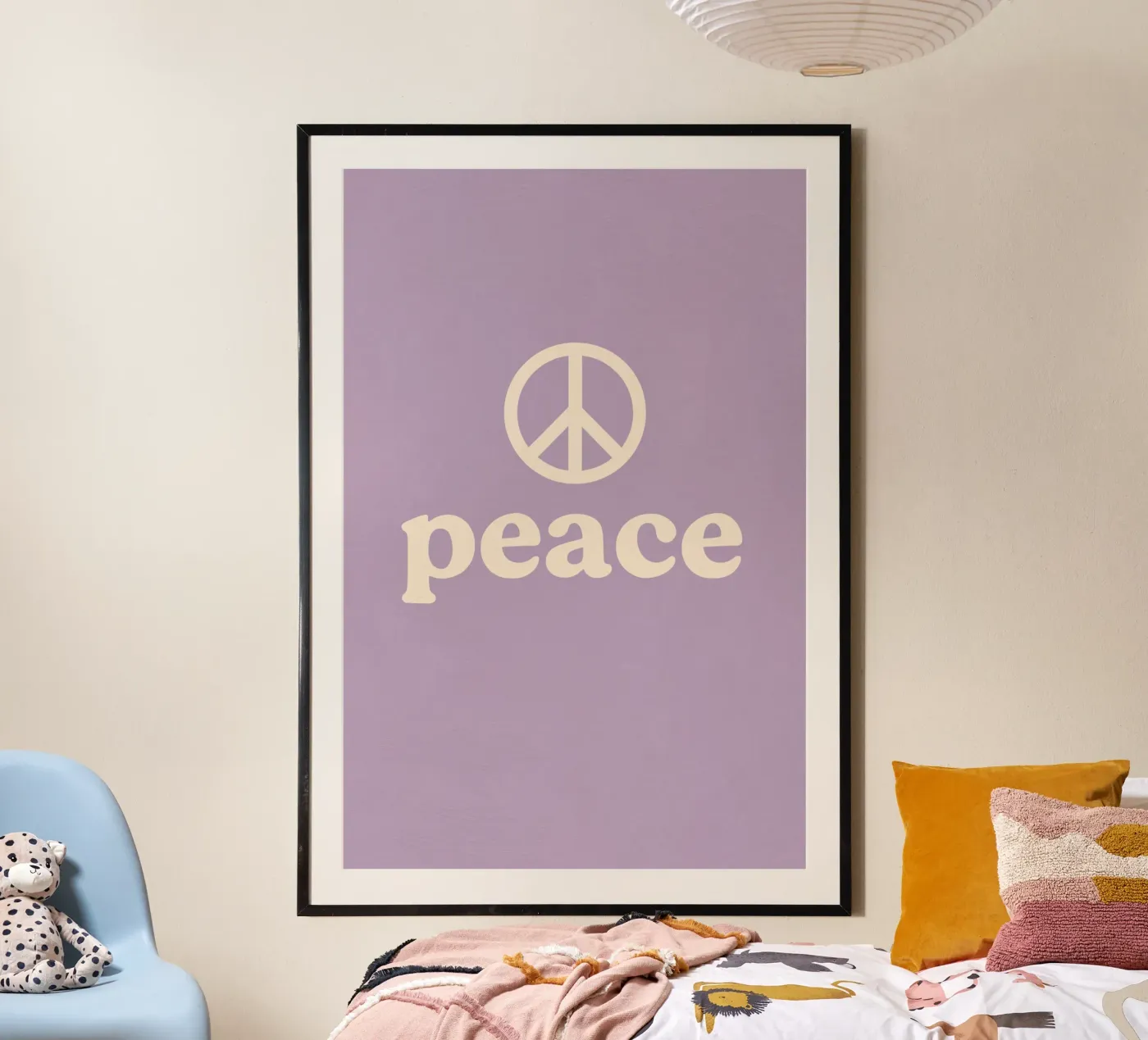 Peace (Purple) poster da treechild