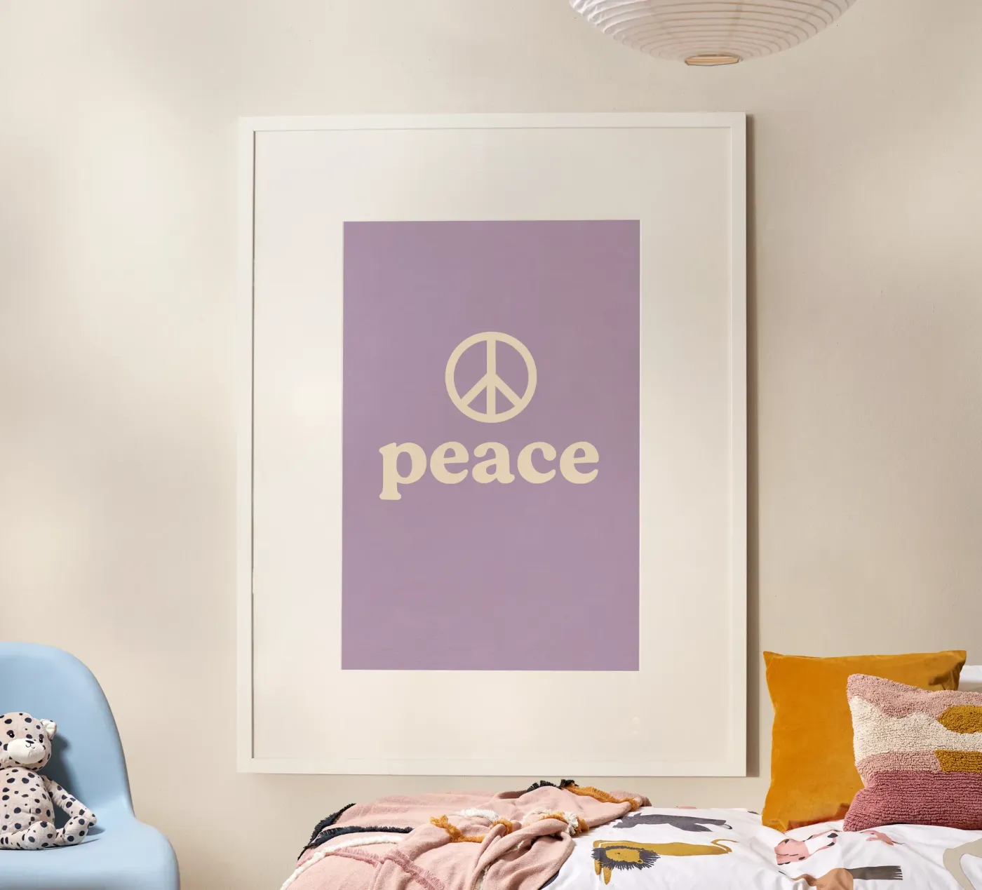 Peace (Purple) poster da treechild