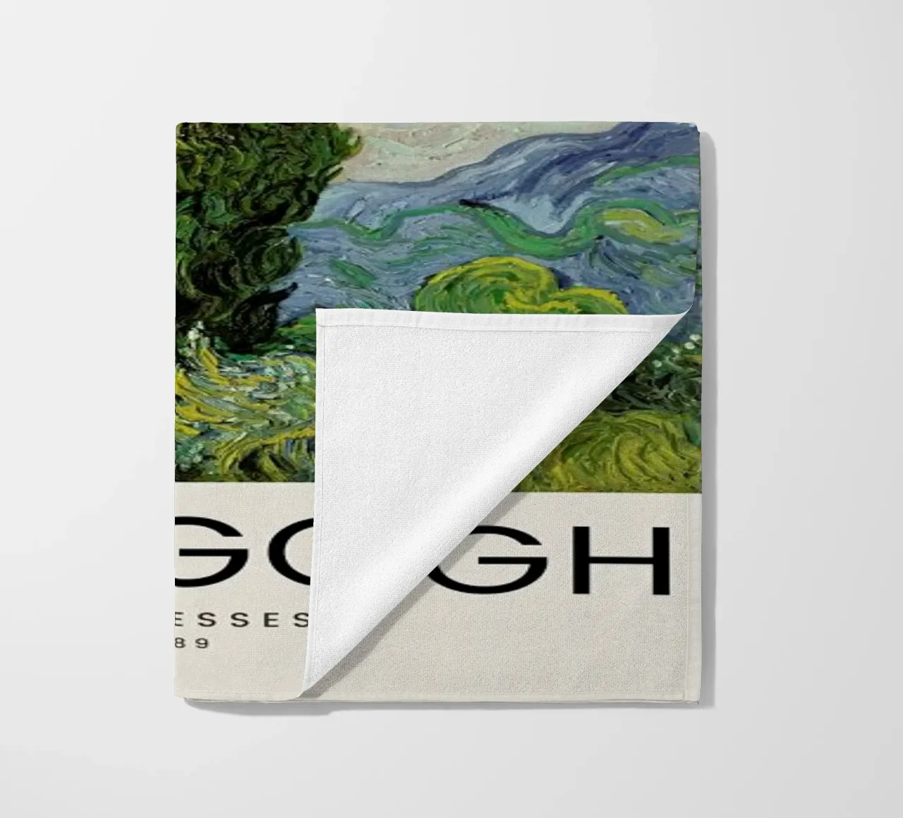 van Gogh - Cypresses telo mare da Vintage by JUNIQE