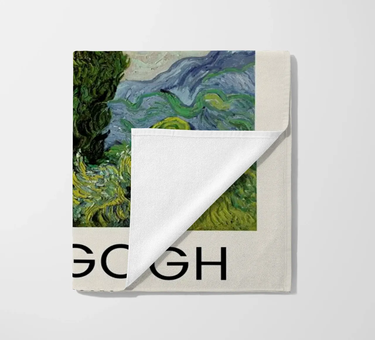 van Gogh - Cypresses telo mare da Vintage by JUNIQE
