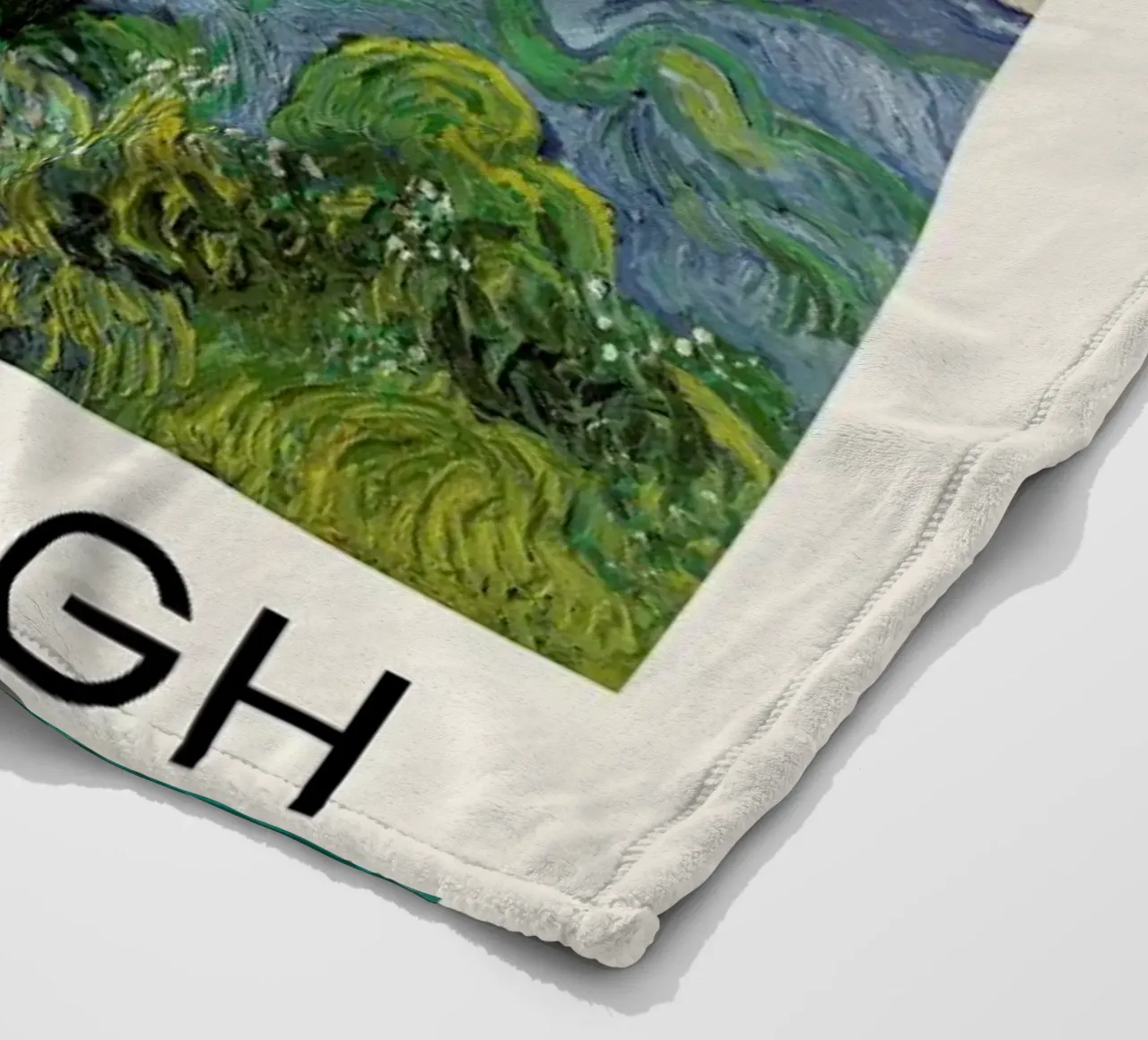 van Gogh - Cypresses coperta in pile da Vintage by JUNIQE