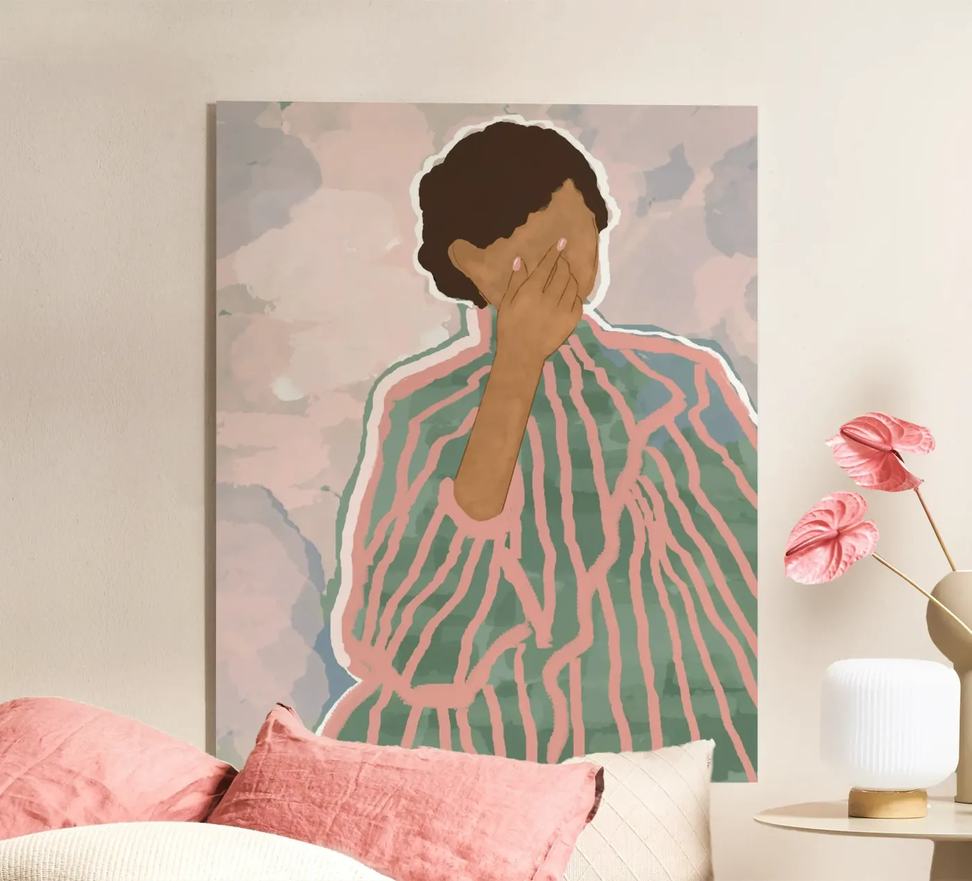 Woman plexiglass da Sannel Larson