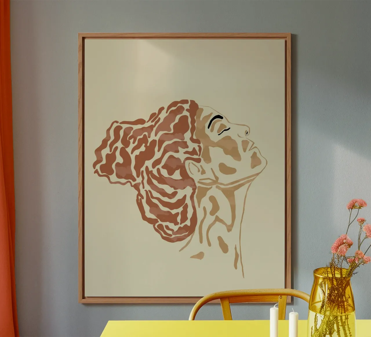 Pace interiore alluminio dibond da Sannel Larson