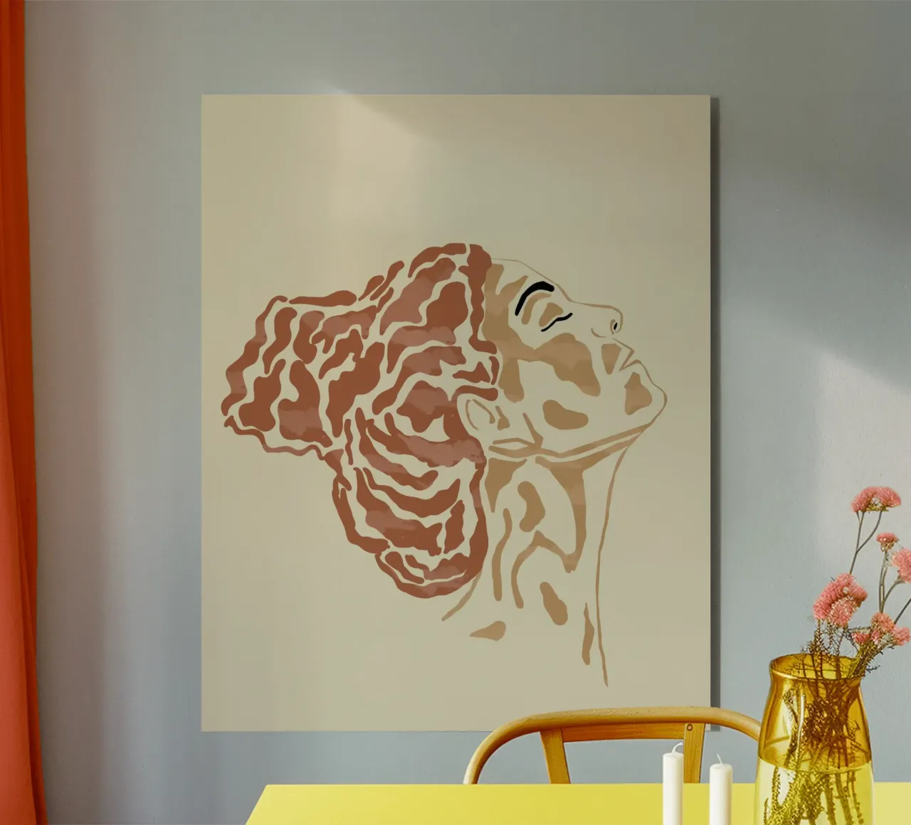 Pace interiore alluminio dibond da Sannel Larson