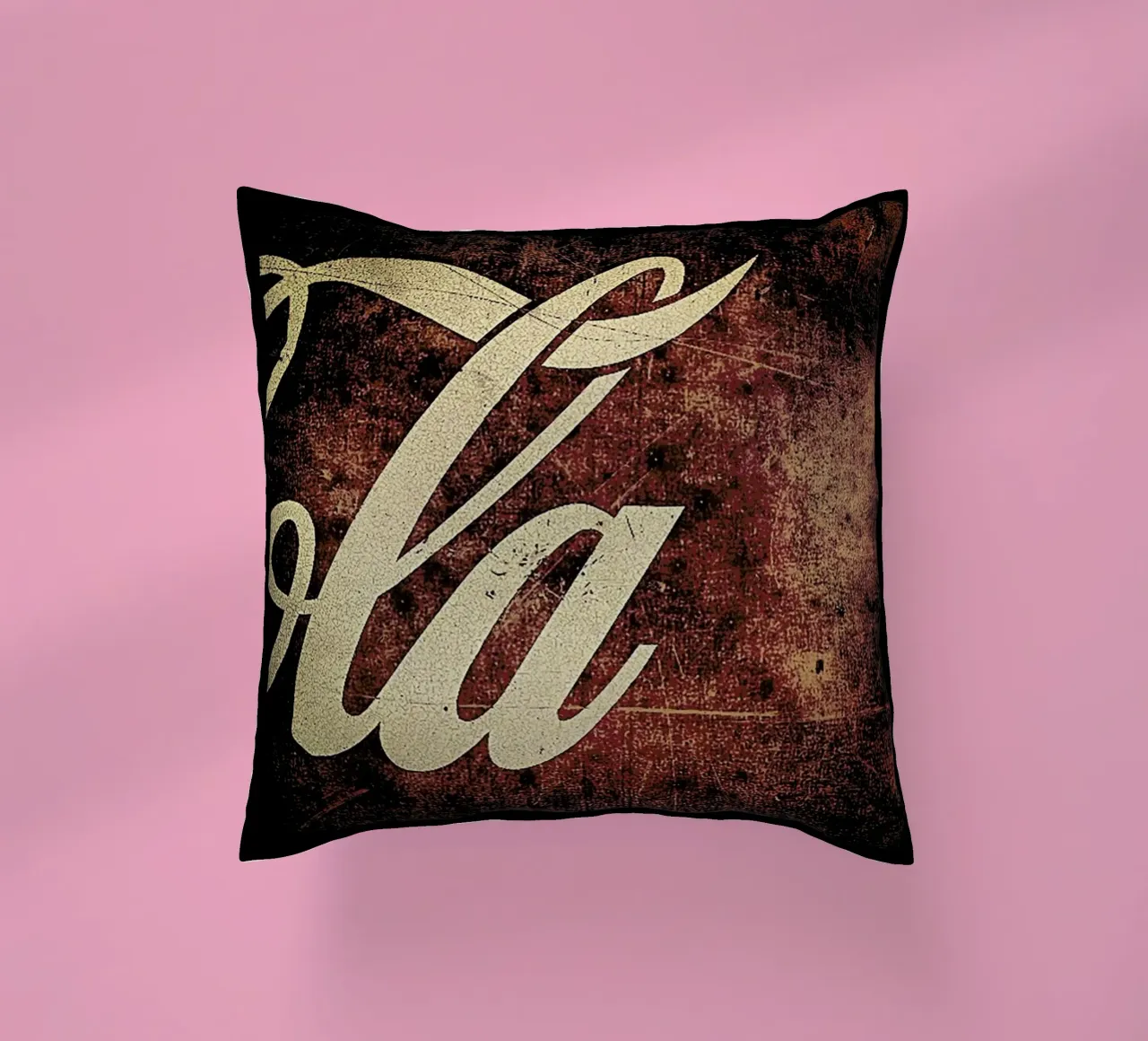 Won't Let go decorative cushion by Ballack Art House