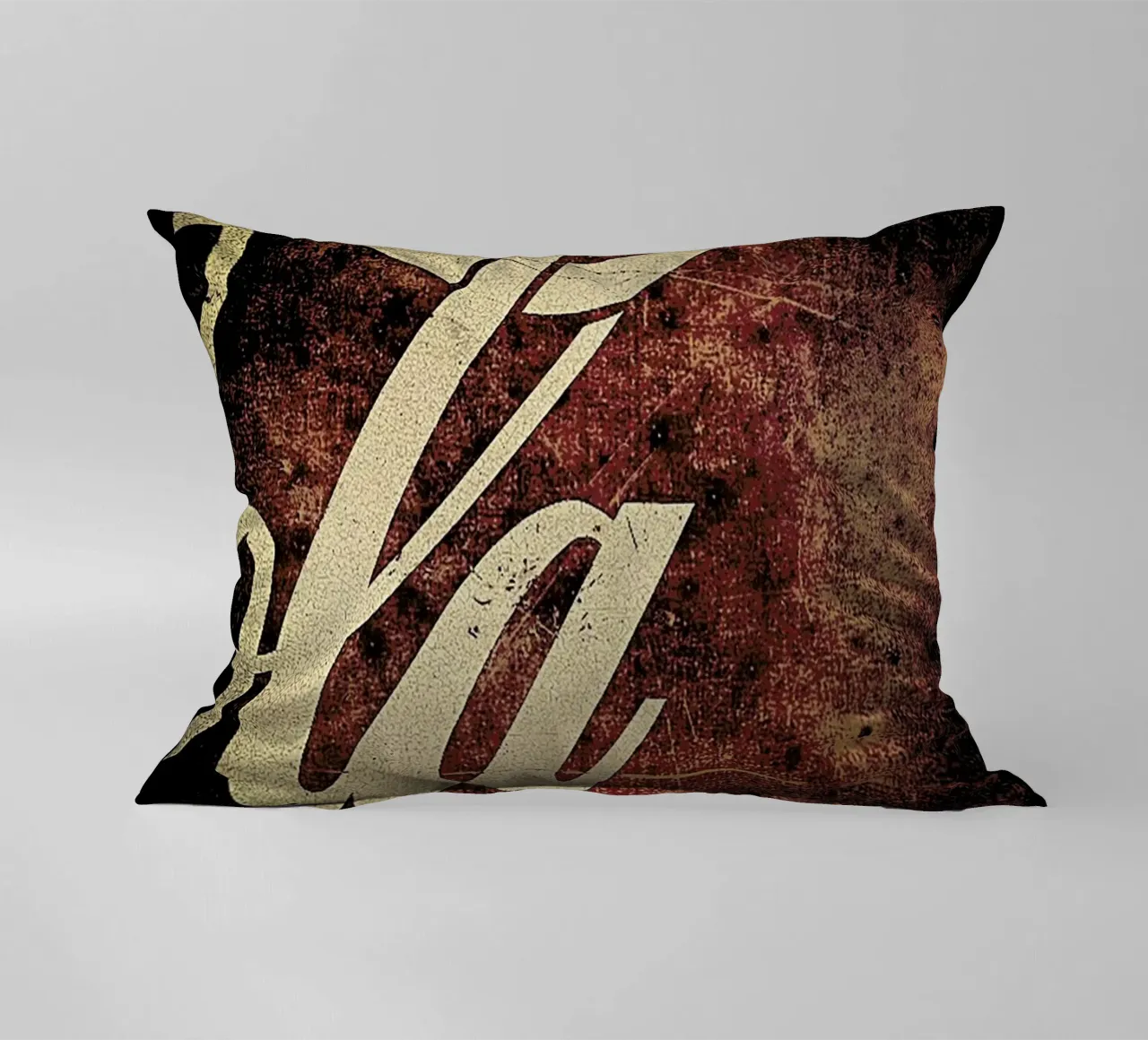 Won't Let go decorative cushion by Ballack Art House